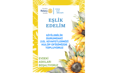 ASKILARI BOŞALTIYORUZ - Eski kıyafetlerinizi ihtiyaç sahibi kişilere ulaştırıyoruz