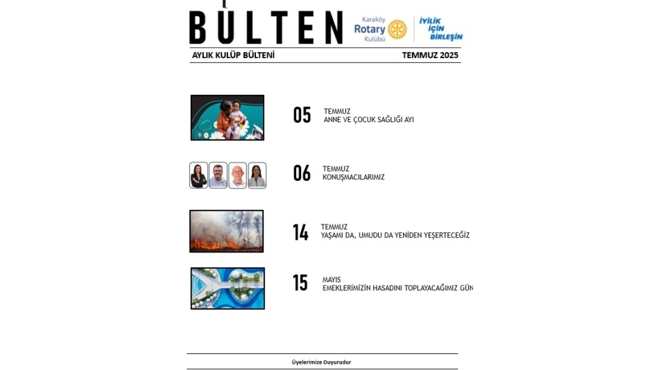 Sizleri Selamlarken (Temmuz 2025)