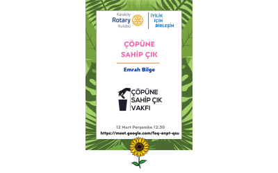 ÇÖPÜNE SAHİP ÇIK
