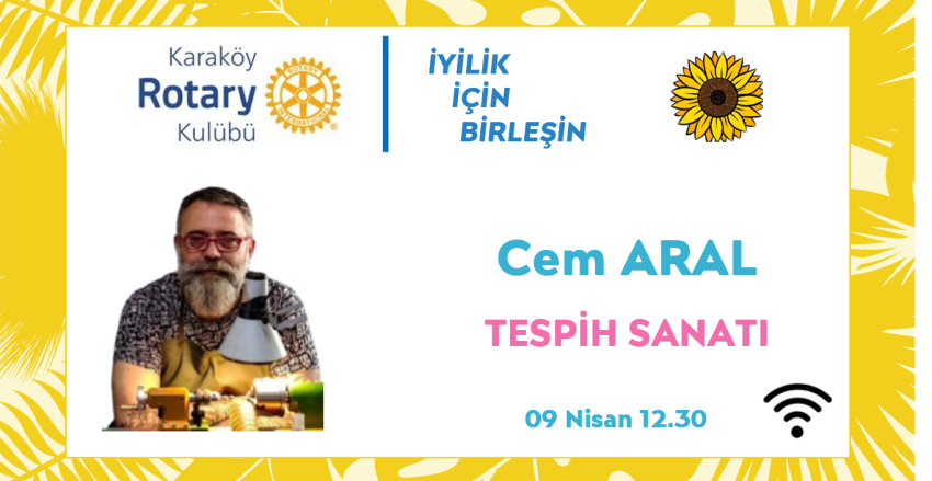 Tespih Sanatı - 09 Nisan 12.30 meet.google.com/mbe-pifx-znf 
